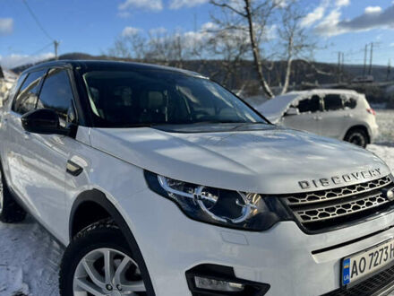 Білий Ленд Ровер Discovery Sport, об'ємом двигуна 2 л та пробігом 155 тис. км за 18500 $, фото 1 на Automoto.ua