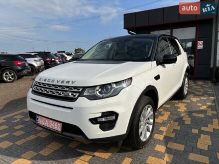 Білий Ленд Ровер Discovery Sport, об'ємом двигуна 2 л та пробігом 108 тис. км за 13950 $, фото 1 на Automoto.ua