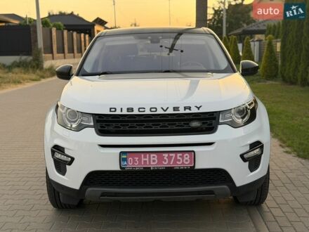 Белый Ленд Ровер Discovery Sport, объемом двигателя 2 л и пробегом 134 тыс. км за 16999 $, фото 1 на Automoto.ua