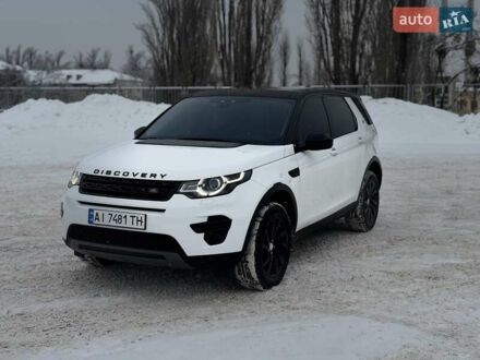 Белый Ленд Ровер Discovery Sport, объемом двигателя 2 л и пробегом 133 тыс. км за 18300 $, фото 1 на Automoto.ua