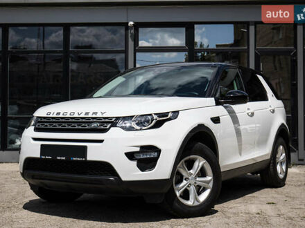 Белый Ленд Ровер Discovery Sport, объемом двигателя 2 л и пробегом 85 тыс. км за 22450 $, фото 1 на Automoto.ua