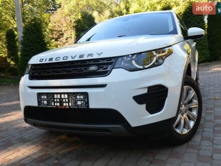 Белый Ленд Ровер Discovery Sport, объемом двигателя 2 л и пробегом 165 тыс. км за 14888 $, фото 1 на Automoto.ua