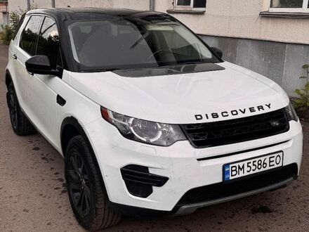 Белый Ленд Ровер Discovery Sport, объемом двигателя 2 л и пробегом 124 тыс. км за 13000 $, фото 1 на Automoto.ua