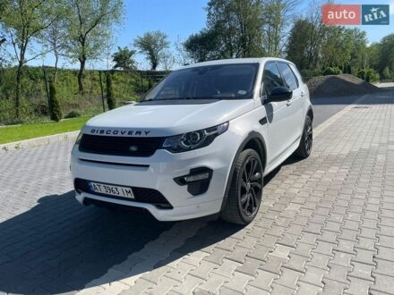Білий Ленд Ровер Discovery Sport, об'ємом двигуна 2 л та пробігом 126 тис. км за 21500 $, фото 1 на Automoto.ua