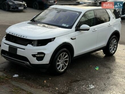 Білий Ленд Ровер Discovery Sport, об'ємом двигуна 2 л та пробігом 109 тис. км за 15100 $, фото 1 на Automoto.ua