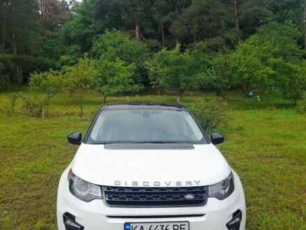 Білий Ленд Ровер Discovery Sport, об'ємом двигуна 2 л та пробігом 83 тис. км за 20500 $, фото 1 на Automoto.ua