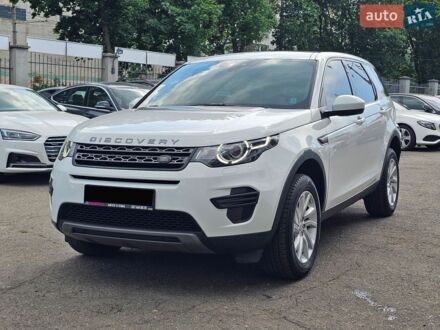 Білий Ленд Ровер Discovery Sport, об'ємом двигуна 2 л та пробігом 162 тис. км за 17500 $, фото 1 на Automoto.ua