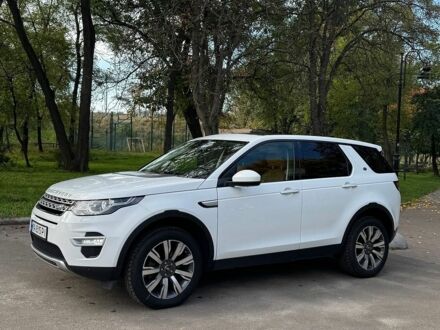 Белый Ленд Ровер Discovery Sport, объемом двигателя 2 л и пробегом 205 тыс. км за 17800 $, фото 1 на Automoto.ua