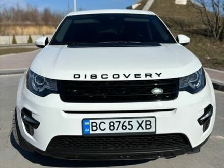 Белый Ленд Ровер Discovery Sport, объемом двигателя 2 л и пробегом 105 тыс. км за 21499 $, фото 1 на Automoto.ua