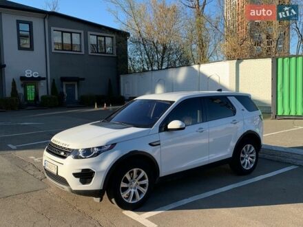 Белый Ленд Ровер Discovery Sport, объемом двигателя 2 л и пробегом 142 тыс. км за 17199 $, фото 1 на Automoto.ua