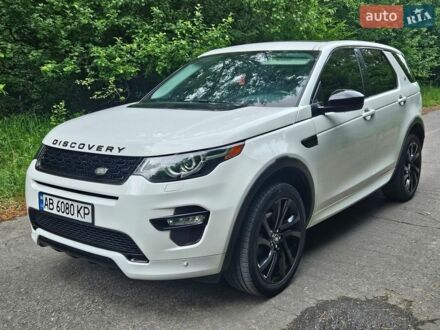Белый Ленд Ровер Discovery Sport, объемом двигателя 2 л и пробегом 61 тыс. км за 23000 $, фото 1 на Automoto.ua