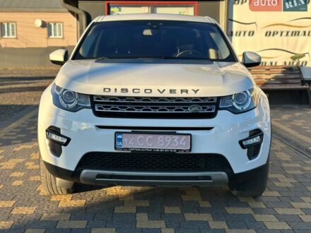 Белый Ленд Ровер Discovery Sport, объемом двигателя 2 л и пробегом 124 тыс. км за 16450 $, фото 1 на Automoto.ua