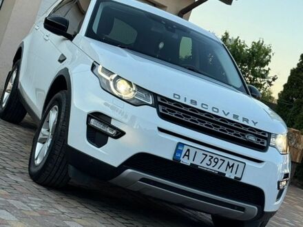 Белый Ленд Ровер Discovery Sport, объемом двигателя 2 л и пробегом 108 тыс. км за 22700 $, фото 1 на Automoto.ua
