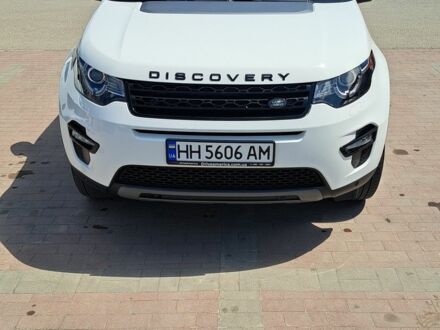 Білий Ленд Ровер Discovery Sport, об'ємом двигуна 2 л та пробігом 150 тис. км за 18898 $, фото 1 на Automoto.ua