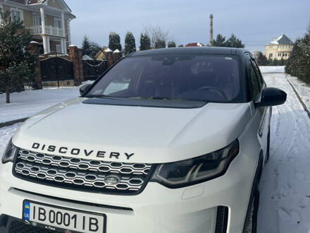 Белый Ленд Ровер Discovery Sport, объемом двигателя 2 л и пробегом 34 тыс. км за 31900 $, фото 1 на Automoto.ua