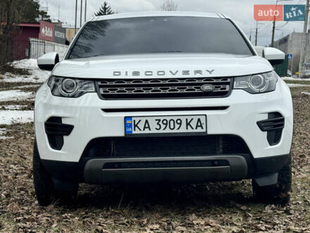 Білий Ленд Ровер Discovery Sport, об'ємом двигуна 2 л та пробігом 77 тис. км за 26700 $, фото 1 на Automoto.ua