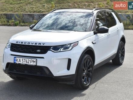 Белый Ленд Ровер Discovery Sport, объемом двигателя 2 л и пробегом 92 тыс. км за 25500 $, фото 1 на Automoto.ua