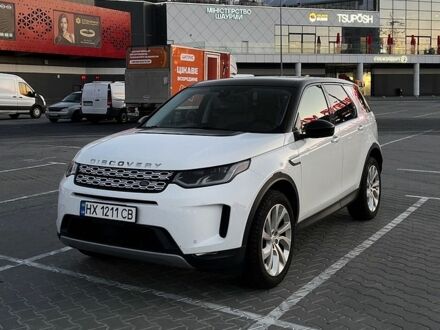 Білий Ленд Ровер Discovery Sport, об'ємом двигуна 2 л та пробігом 101 тис. км за 26700 $, фото 1 на Automoto.ua