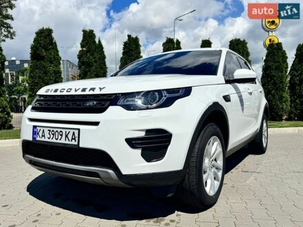 Белый Ленд Ровер Discovery Sport, объемом двигателя 2 л и пробегом 80 тыс. км за 25500 $, фото 1 на Automoto.ua