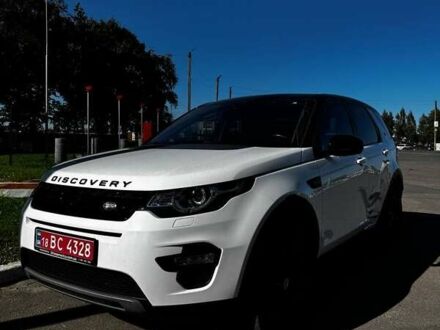 Белый Ленд Ровер Discovery Sport, объемом двигателя 2 л и пробегом 144 тыс. км за 16499 $, фото 1 на Automoto.ua