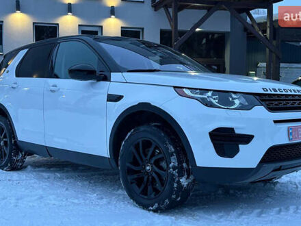 Білий Ленд Ровер Discovery Sport, об'ємом двигуна 2 л та пробігом 107 тис. км за 18400 $, фото 1 на Automoto.ua