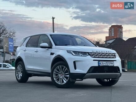 Белый Ленд Ровер Discovery Sport, объемом двигателя 2 л и пробегом 91 тыс. км за 26500 $, фото 1 на Automoto.ua