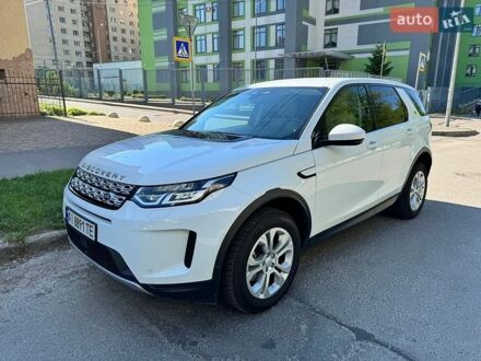 Белый Ленд Ровер Discovery Sport, объемом двигателя 2 л и пробегом 80 тыс. км за 35200 $, фото 1 на Automoto.ua