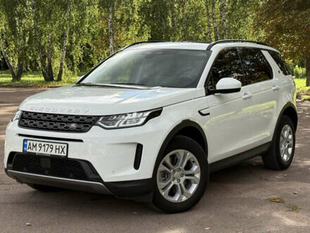 Ленд Ровер Discovery Sport 2022 в Житомире на Automoto.ua Белый Ленд Ровер Discovery Sport, объемом двигателя 2 л и пробегом 26 тыс. км за 39950 $, фото 1 на Automoto.ua