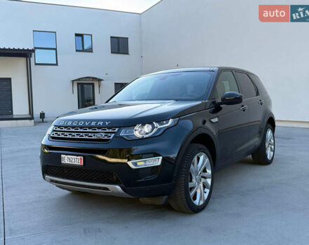 Черный Ленд Ровер Discovery Sport, объемом двигателя 2 л и пробегом 128 тыс. км за 19500 $, фото 6 на Automoto.ua