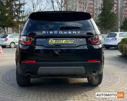 Черный Ленд Ровер Discovery Sport, объемом двигателя 2 л и пробегом 120 тыс. км за 17999 $, фото 5 на Automoto.ua