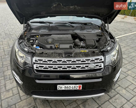 Черный Ленд Ровер Discovery Sport, объемом двигателя 2 л и пробегом 130 тыс. км за 18500 $, фото 81 на Automoto.ua