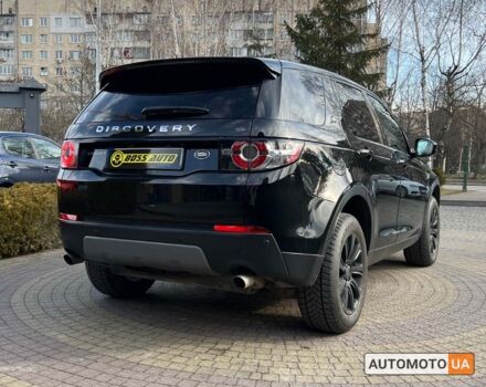 Черный Ленд Ровер Discovery Sport, объемом двигателя 2 л и пробегом 120 тыс. км за 17999 $, фото 6 на Automoto.ua