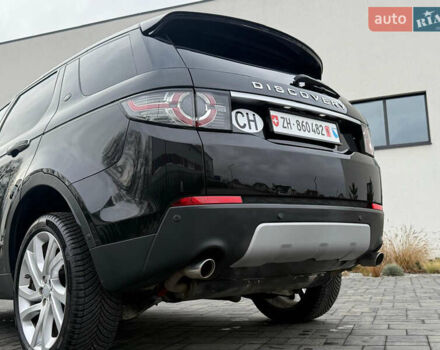 Черный Ленд Ровер Discovery Sport, объемом двигателя 2 л и пробегом 130 тыс. км за 18700 $, фото 18 на Automoto.ua