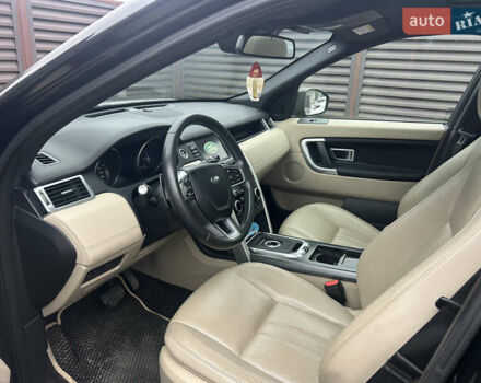 Черный Ленд Ровер Discovery Sport, объемом двигателя 2 л и пробегом 225 тыс. км за 19000 $, фото 7 на Automoto.ua