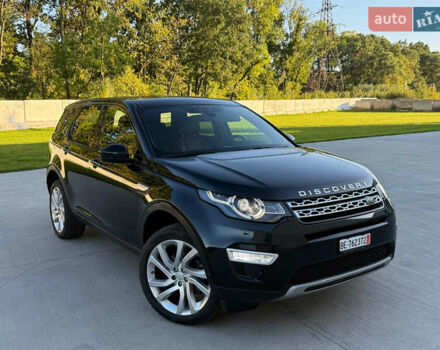 Черный Ленд Ровер Discovery Sport, объемом двигателя 2 л и пробегом 128 тыс. км за 19500 $, фото 3 на Automoto.ua