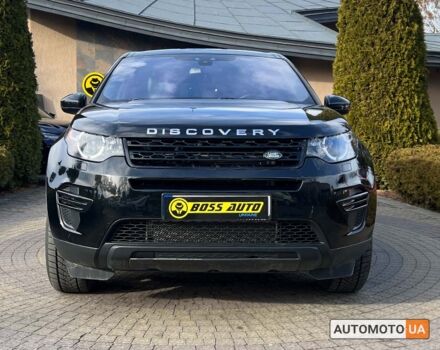 Черный Ленд Ровер Discovery Sport, объемом двигателя 2 л и пробегом 120 тыс. км за 17999 $, фото 1 на Automoto.ua