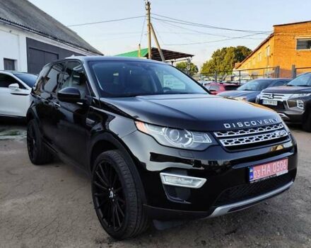 Чорний Ленд Ровер Discovery Sport, об'ємом двигуна 2 л та пробігом 122 тис. км за 16950 $, фото 7 на Automoto.ua