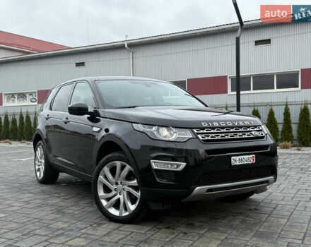 Черный Ленд Ровер Discovery Sport, объемом двигателя 2 л и пробегом 130 тыс. км за 18500 $, фото 21 на Automoto.ua