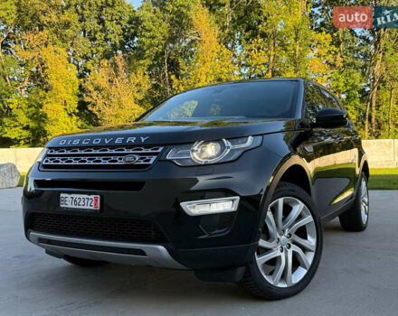 Черный Ленд Ровер Discovery Sport, объемом двигателя 2 л и пробегом 128 тыс. км за 19500 $, фото 4 на Automoto.ua