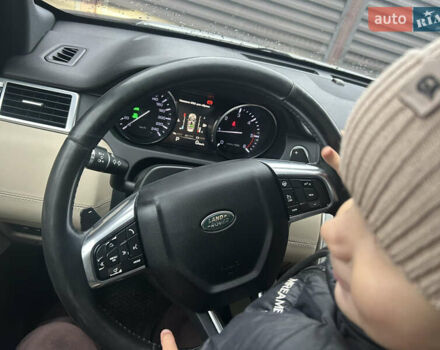 Черный Ленд Ровер Discovery Sport, объемом двигателя 2 л и пробегом 225 тыс. км за 19000 $, фото 10 на Automoto.ua