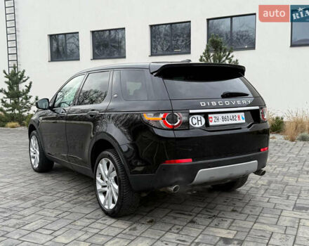Черный Ленд Ровер Discovery Sport, объемом двигателя 2 л и пробегом 130 тыс. км за 18700 $, фото 5 на Automoto.ua
