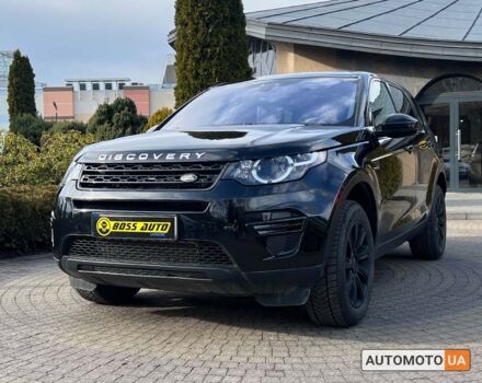 Черный Ленд Ровер Discovery Sport, объемом двигателя 2 л и пробегом 120 тыс. км за 17999 $, фото 2 на Automoto.ua