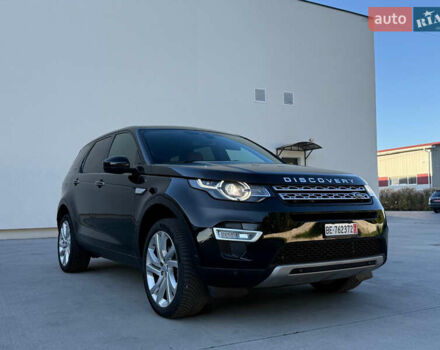 Черный Ленд Ровер Discovery Sport, объемом двигателя 2 л и пробегом 128 тыс. км за 19500 $, фото 7 на Automoto.ua
