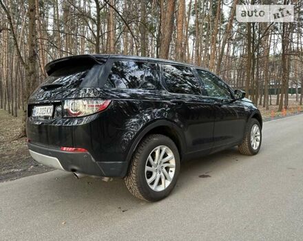 Черный Ленд Ровер Discovery Sport, объемом двигателя 2 л и пробегом 125 тыс. км за 21900 $, фото 10 на Automoto.ua