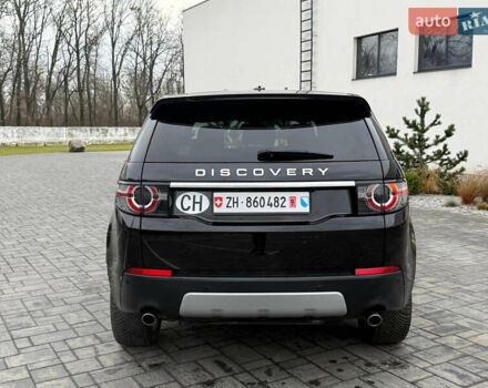 Черный Ленд Ровер Discovery Sport, объемом двигателя 2 л и пробегом 130 тыс. км за 18700 $, фото 7 на Automoto.ua