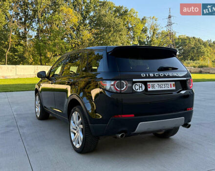 Черный Ленд Ровер Discovery Sport, объемом двигателя 2 л и пробегом 128 тыс. км за 19500 $, фото 10 на Automoto.ua