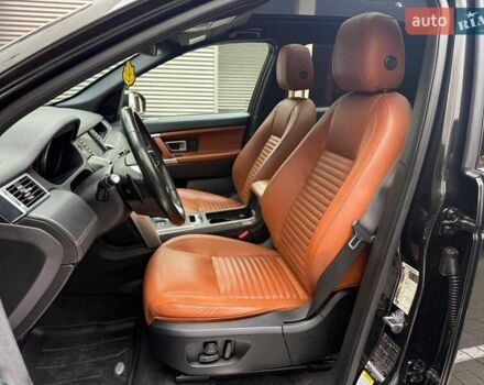 Черный Ленд Ровер Discovery Sport, объемом двигателя 2 л и пробегом 213 тыс. км за 16490 $, фото 6 на Automoto.ua