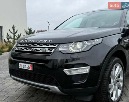 Черный Ленд Ровер Discovery Sport, объемом двигателя 2 л и пробегом 130 тыс. км за 18700 $, фото 10 на Automoto.ua