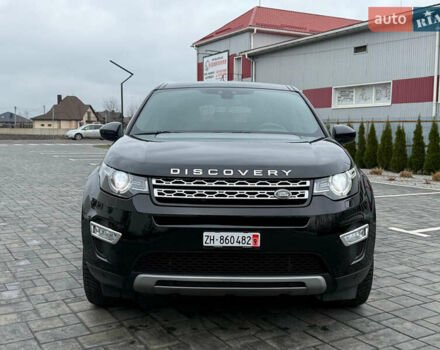 Черный Ленд Ровер Discovery Sport, объемом двигателя 2 л и пробегом 130 тыс. км за 18700 $, фото 2 на Automoto.ua