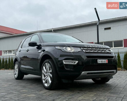 Черный Ленд Ровер Discovery Sport, объемом двигателя 2 л и пробегом 130 тыс. км за 18700 $, фото 9 на Automoto.ua